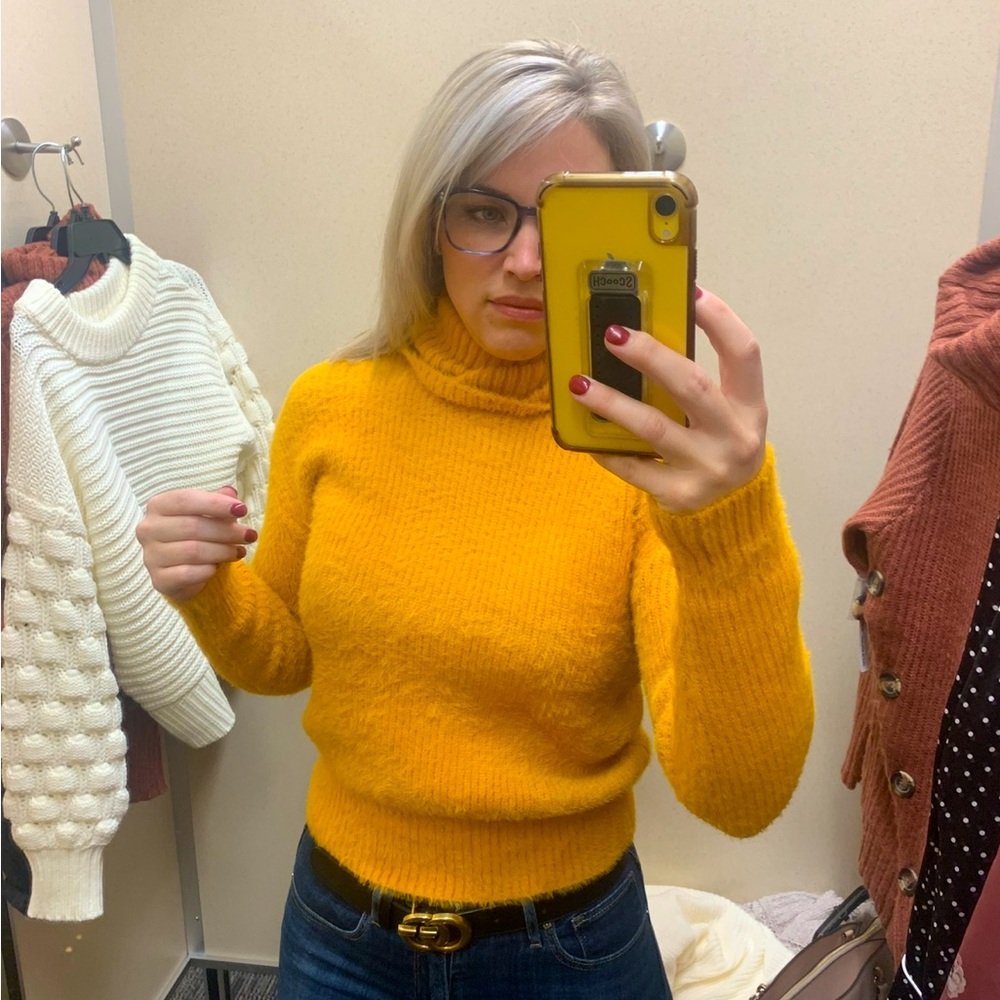 Super soft yellow sweater